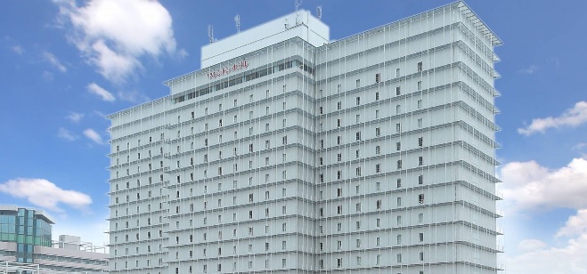 大阪飯店誤提供次氯酸鈉摻水給客人。圖／關西機場華盛頓酒店官網