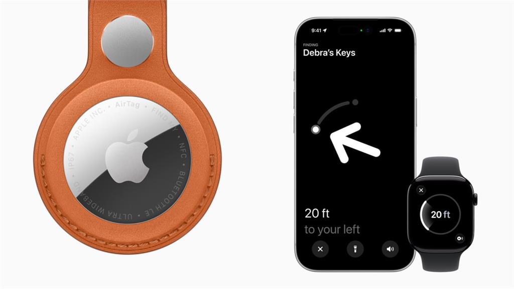 蘋果發布新一代AirTag 定位尋找距離.音量提升50%