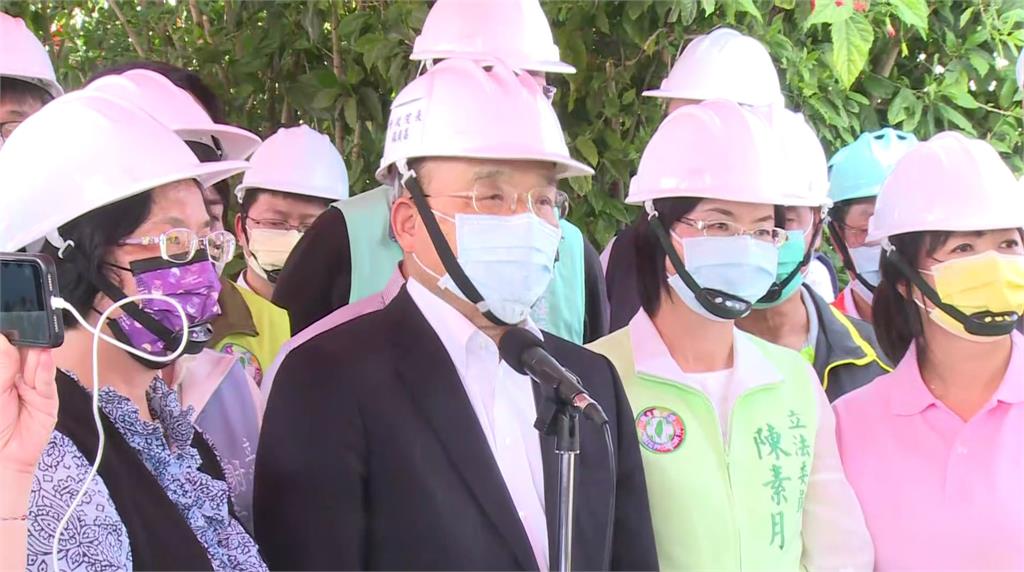 久旱沒雨蘇貞昌南下找水　駁斥「供四停三」規劃