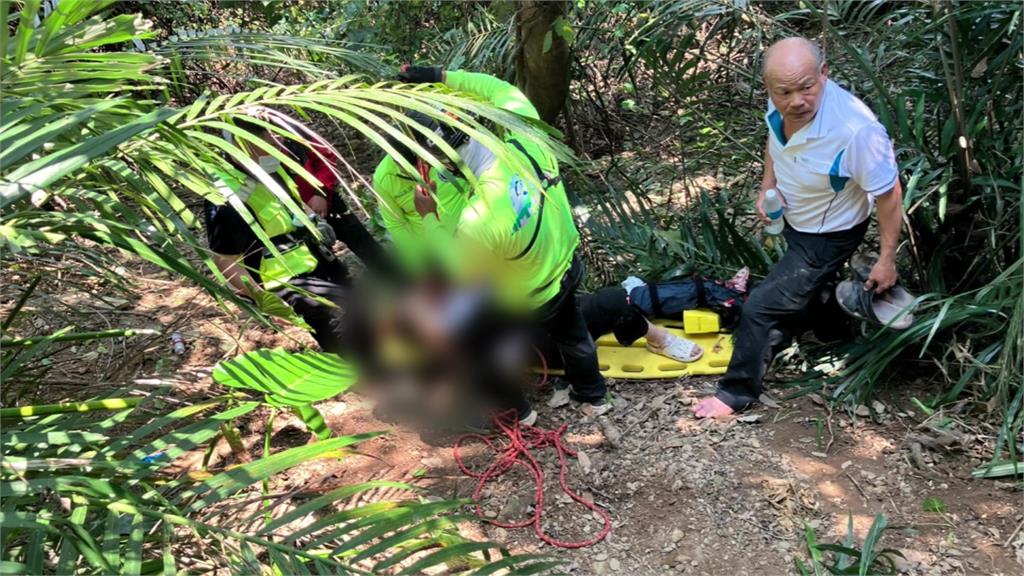 台東鹿野高台飛行傘起飛失敗 女墜15公尺邊坡骨折送醫