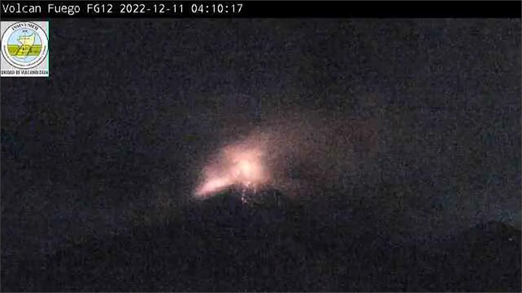 瓜地馬拉火峰火山噴發。圖／CNN