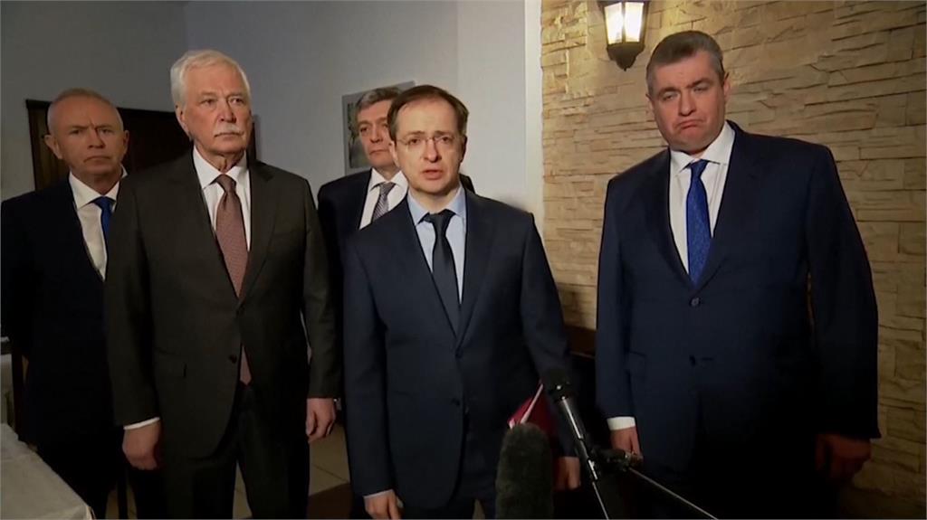 俄羅斯談判代表梅金斯基指出，俄烏雙方在烏克蘭成為中立國方面，盡可能拉近彼此的立場。圖／翻攝自AP Direct（資料畫面）