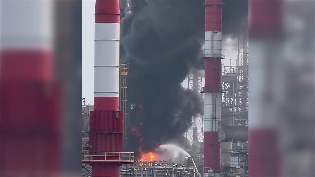 中油大林煉油廠疑重油外洩釀火警！ 高雄8區空品提醒快關窗