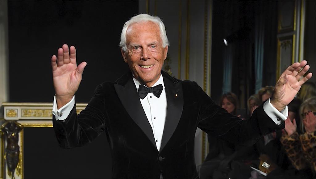義大利時尚大師亞曼尼辭世，享耆壽91歲。圖／CNN、美聯社 、路透社