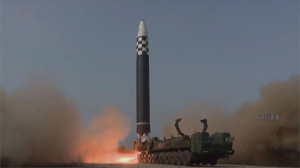 北韓近期不斷發射飛彈，更有計劃進行核試。圖／畫面攝自AP