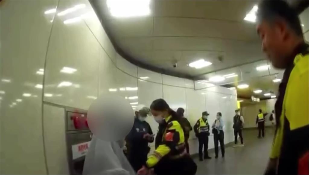 北捷中和新蘆線乘客爆口角 女子激動喊「要殺人」