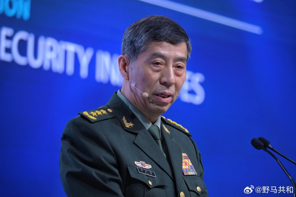 中國務委員兼國防部長李尚福。圖／翻攝自微博