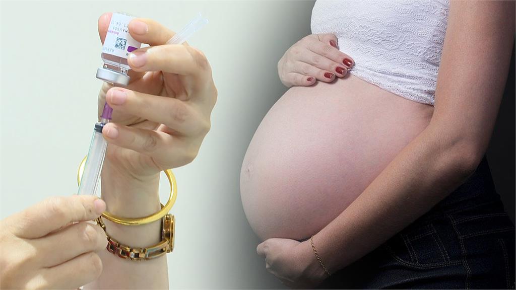 孕婦感染新冠肺炎風險高，該不該打疫苗成難題。合成圖／台視新聞、Unsplash