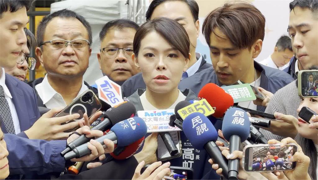 藍營宣布竹市禮讓連任 高虹安再戰市長?她答:拜會藍白主席再決定