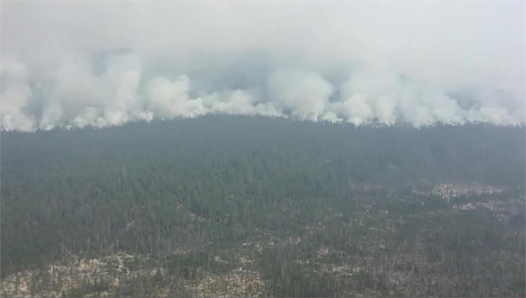 美國奧勒岡州南部森林大火，燃燒面積超過1千平方公里。圖／AP Direct