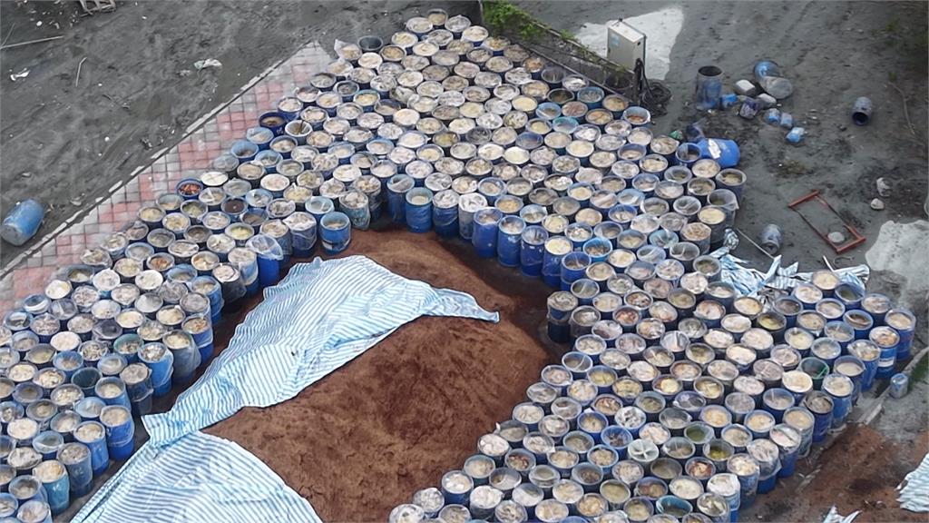 外縣市不收！花蓮環科園區千桶廚餘堆成山 去化問題引關注