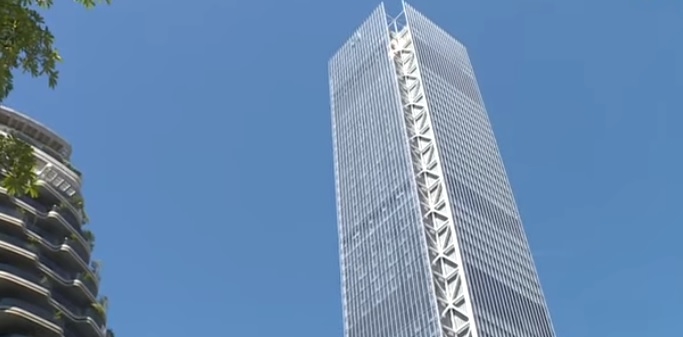 北市第三高樓招租，「高樓層」挑戰每坪5千元。圖／非凡新聞