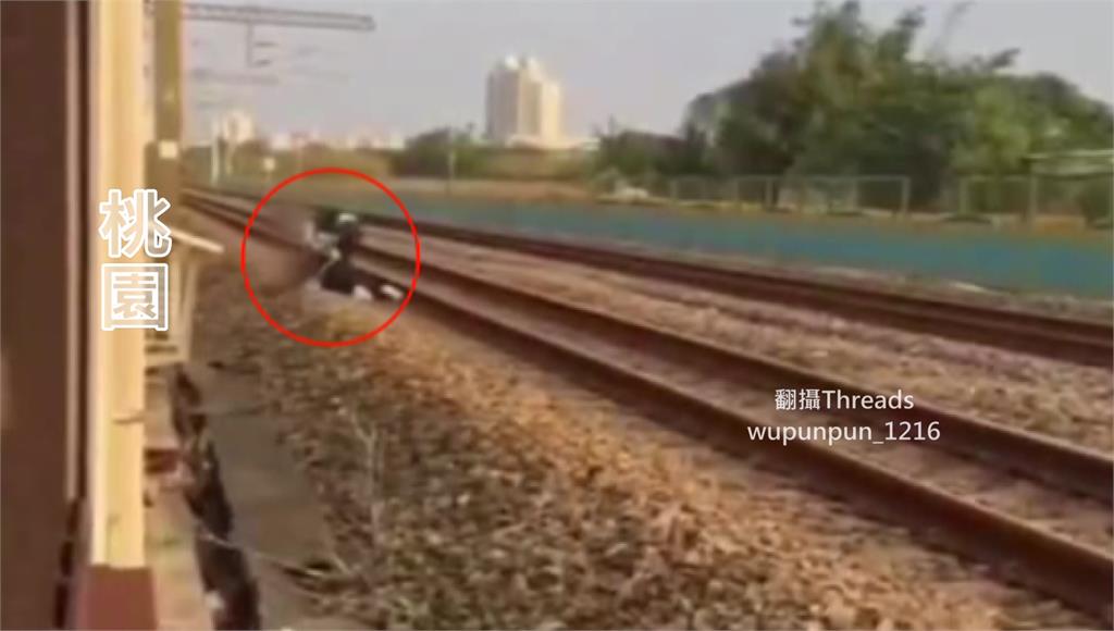 最壞示範！疑情侶吵架 女臥軌相逼險害男遭輾