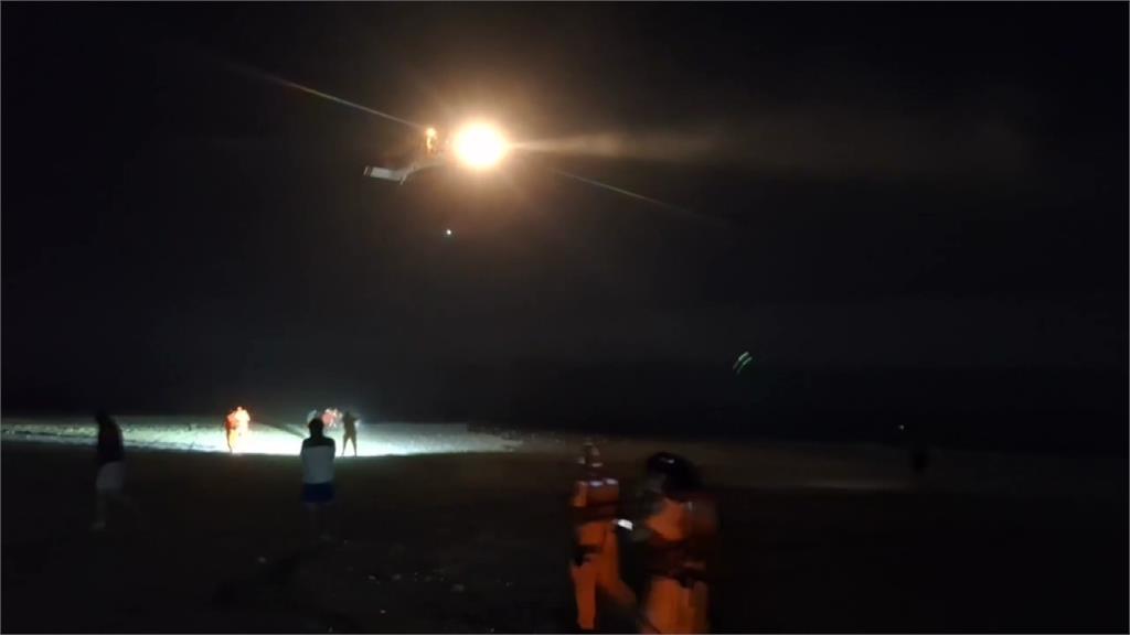 南澳神秘海灘深夜巨浪捲人 1女獲救、1男仍失聯