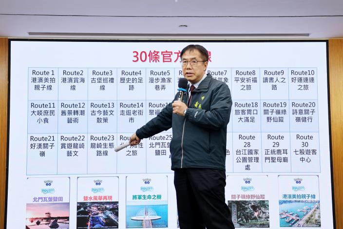 全台首發寶可夢30條「官方路線」在台南上線，市長黃偉哲邀請訓練家一同探索。圖／台南市政府提供