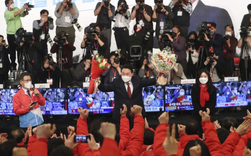 外交部恭賀尹錫悅當選南韓總統。圖／翻攝自Instagram@sukyeol.yoon