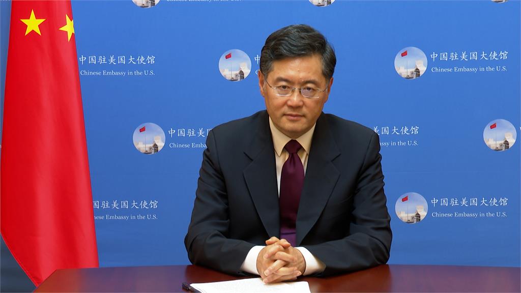 中國駐美大使秦剛接任外交部長。圖／翻攝自中國駐美國大使館官網