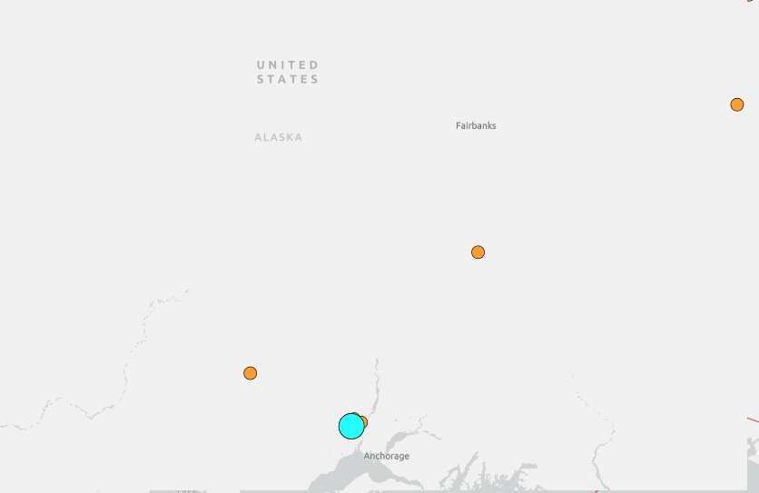 2021年以來最大！阿拉斯加州發生規模6.0地震 無引發海嘯之虞