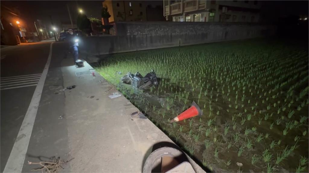台中龍井2機車路口相撞！男「未戴安全帽」摔翻OHCA 送醫搶救