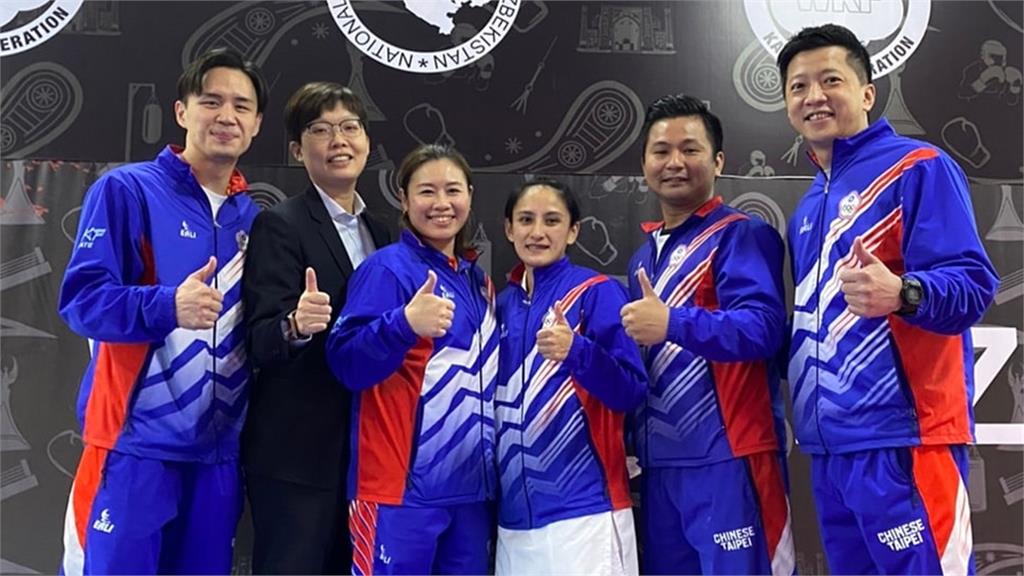 谷筱霜勇奪空手道亞錦賽女子五十公斤級銅牌。圖／翻攝自Facebook@CTKF2018