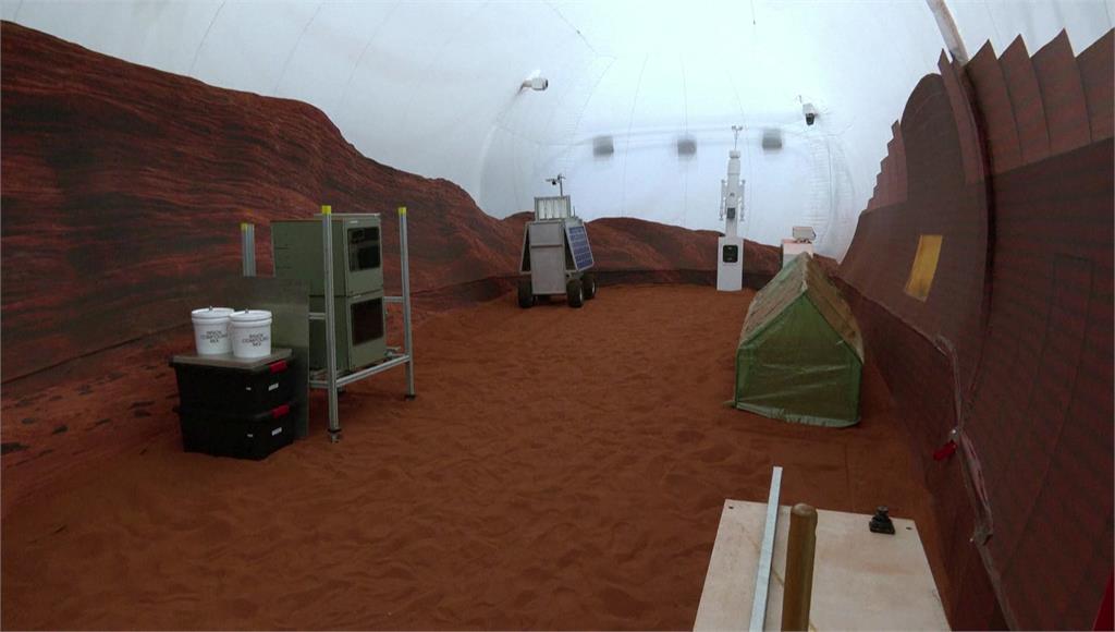 NASA打造「模擬火星基地」，4名自願者將入住1年觀察身心健康狀況。圖／路透社