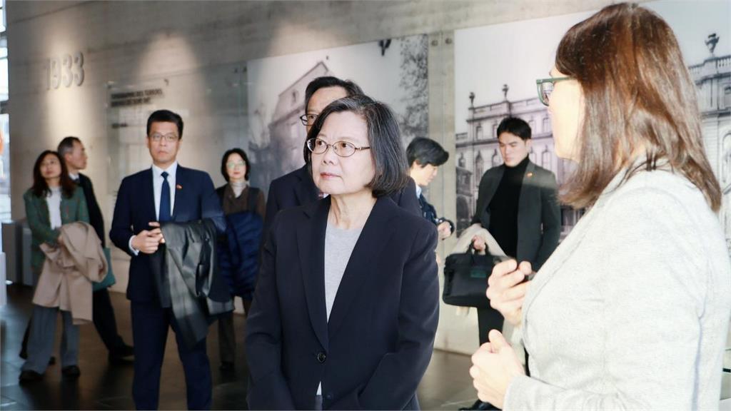 台德皆走過威權統治！蔡英文赴柏林圍牆 喊台灣要團結守護民主防線