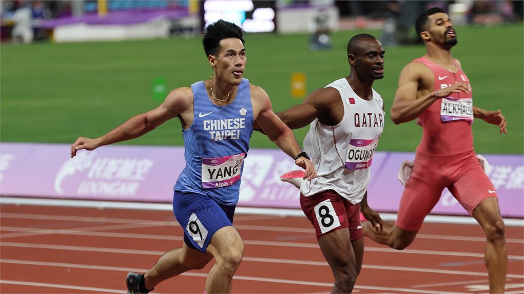 亞運／田徑獎牌開張！ 「台灣最速男」楊俊瀚0.01秒逆轉奪銅