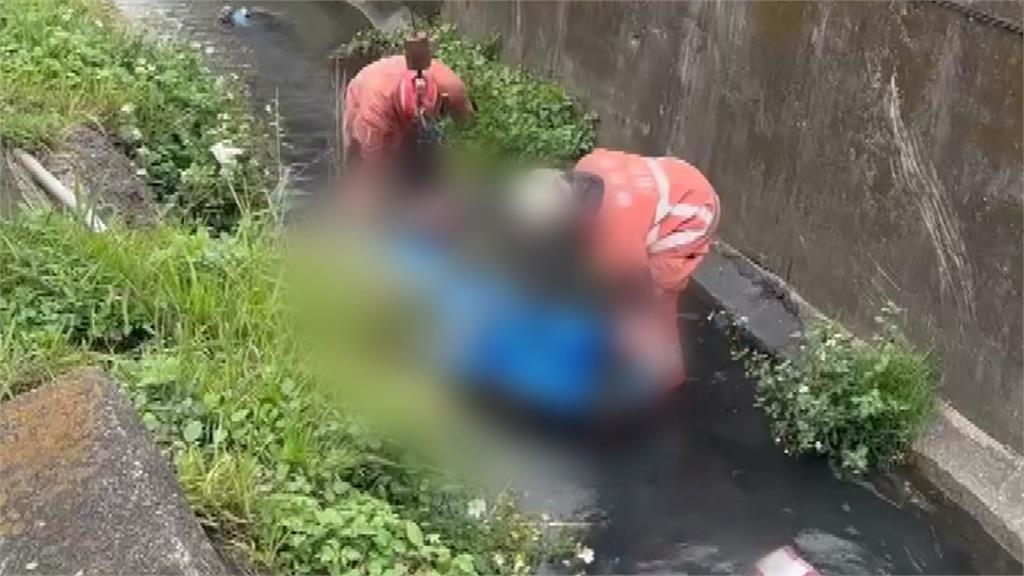新竹空軍基地旁命案 6旬男「趴臥水溝」離奇身亡