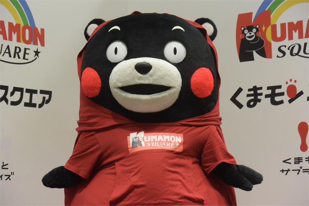 日本熊本縣的吉祥物熊本熊。圖／翻攝自Twitter@55_kumamon