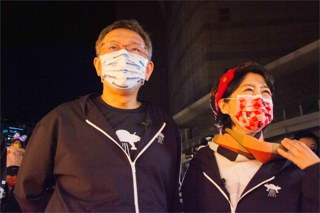 台北市長柯文哲與妻子陳佩琪。圖／翻攝自Facebook@陳佩琪Peggy