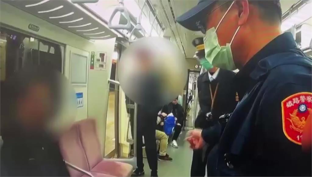 台鐵上揚言要殺人！ 警中壢站逮捕現行犯送辦 