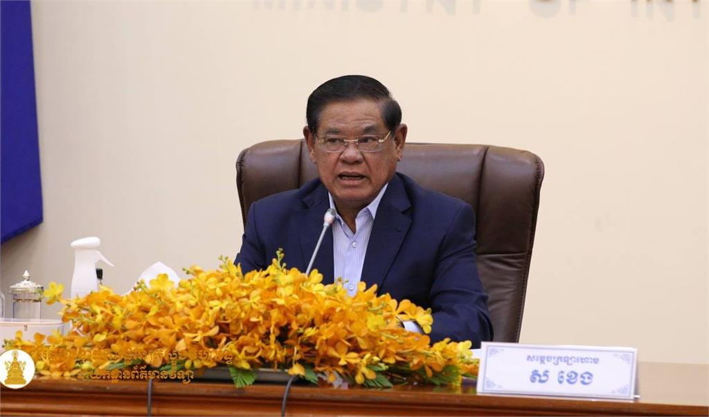 柬埔寨內政部長指出，正清查境內所有外籍人士，特別是人口販運受害者。圖／柬埔寨內政部官網