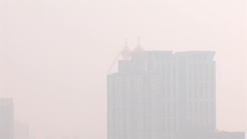 西半部PM2.5超標。圖：台視新聞