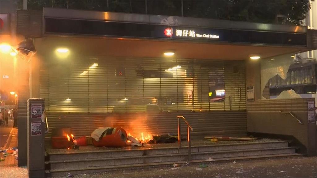 中秋反送中不停歇 港人抗爭再爆警民衝突