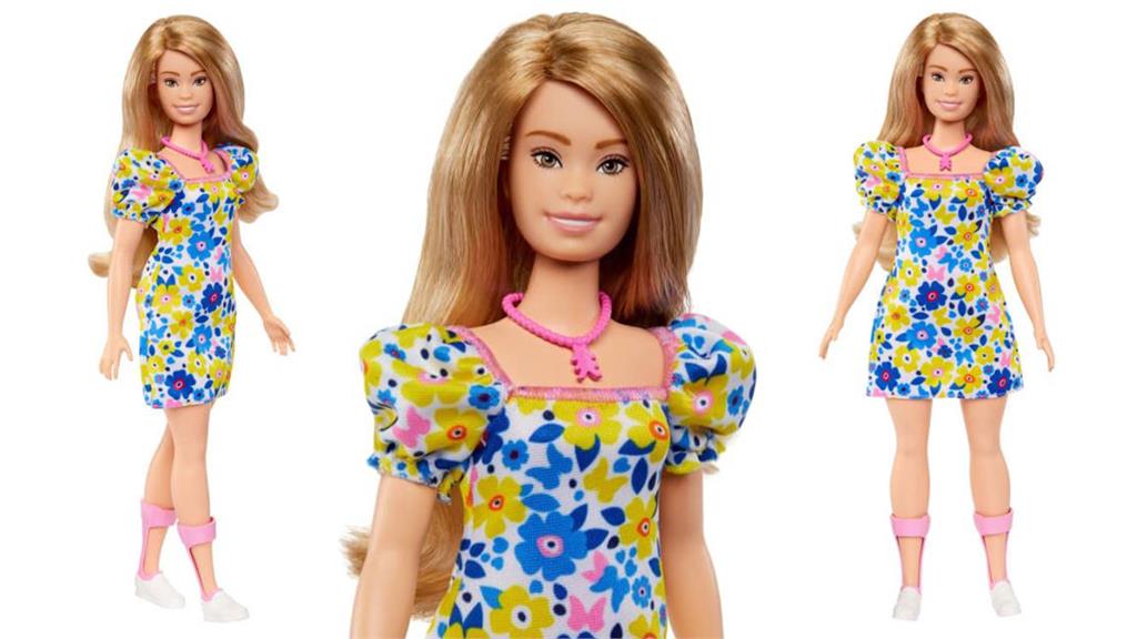 美玩具大廠推首款「唐氏症芭比娃娃」 打造更包容的世界