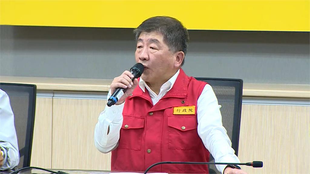 中央災害應變中心政務委員陳時中。圖／台視新聞