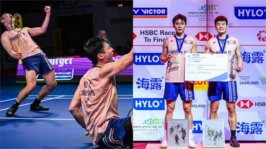 超級500首冠！「麟榤配」王齊麟、邱相榤直落2 力退印尼強敵登頂