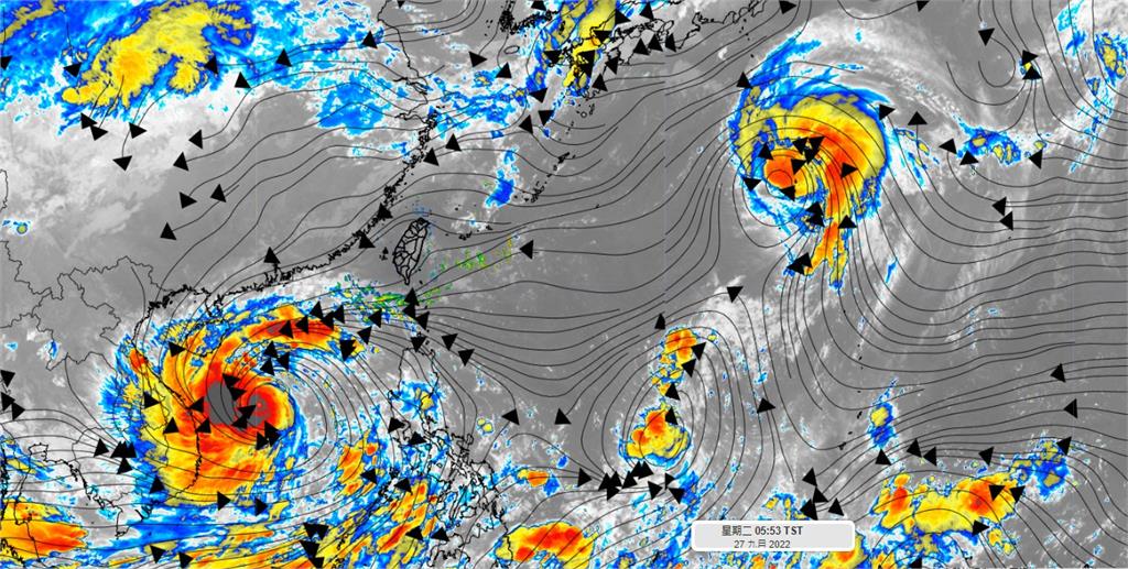 天氣專家指出陸續還有颱風會生成。圖／翻攝自臉書＠weatherrisk