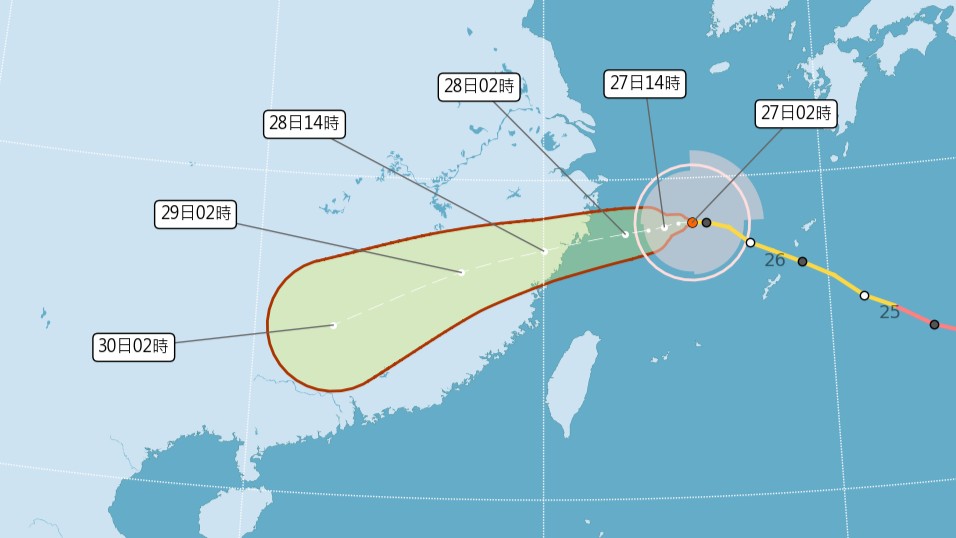 沙德爾逼近！南部4縣市大雨特報 下週可能有新颱風