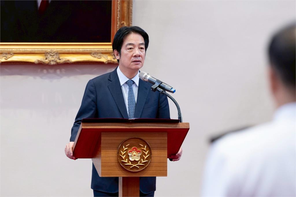 總統賴清德接受美國廣播節目專訪表示，若川普讓習近平永遠放棄對台武力攻擊，必獲諾貝爾和平獎。圖／翻攝自FLICKR@總統府