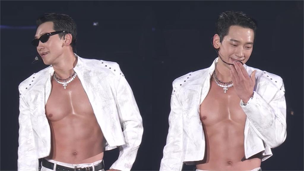 睽違20年！韓流天王Rain重返小巨蛋 開場大秀冰塊肌