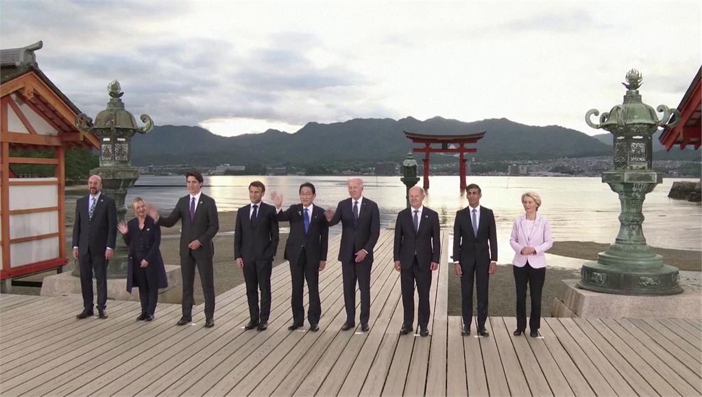 G7領袖峰會。圖／路透社、美聯社