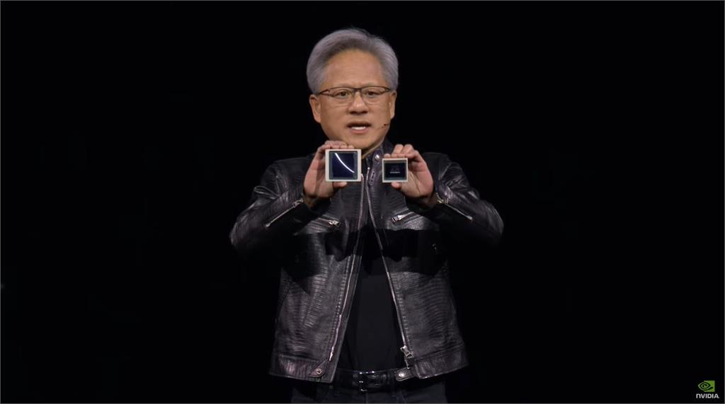 黃仁勳稱台灣救了輝達，並自封是「台灣大使」。圖／翻攝自YouTube@NVIDIA