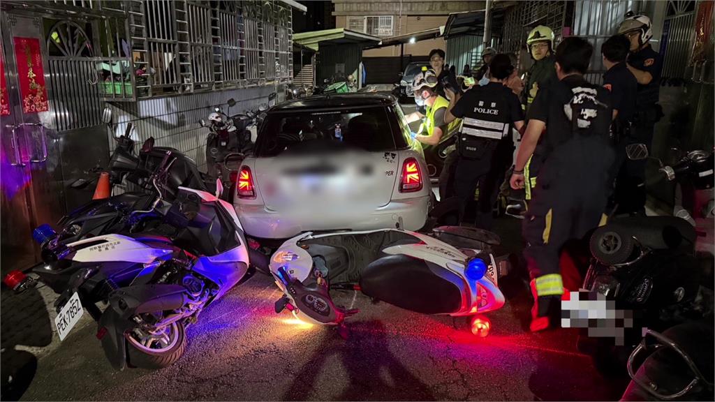 新北男逃逸衝撞警！疑似毒駕拒檢 警連開6槍嫌犯中彈遭逮 