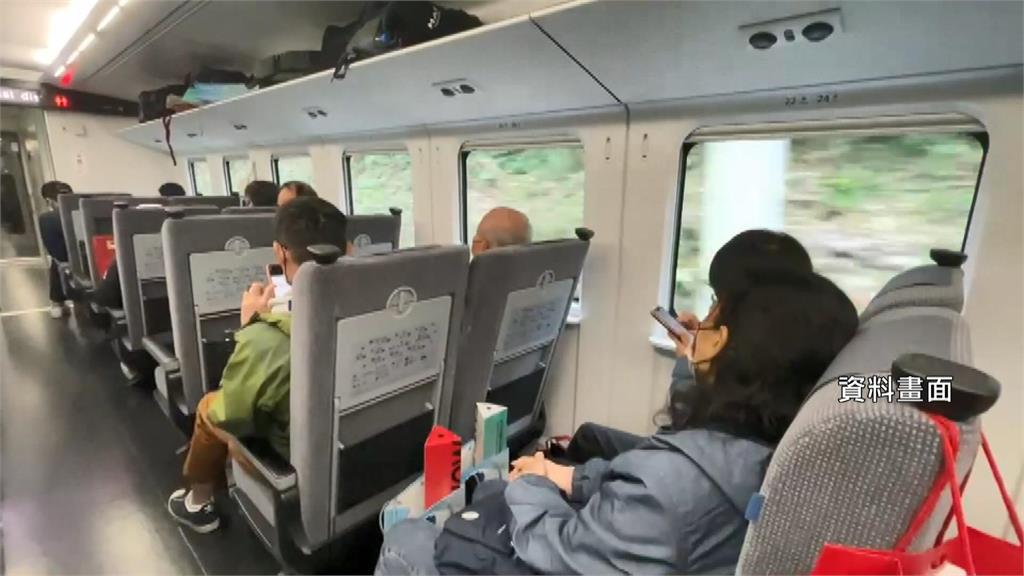 EMU3000座椅已有2列新車調整座椅角度。圖／台視新聞