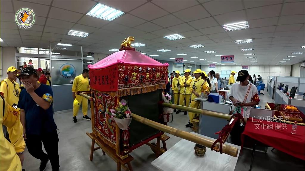 走太快了？白沙媽下午就駐駕通霄鎮公所 明早再出發回宮