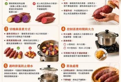 蒸地瓜老是濕爛？專家授「烹調秘訣」不破皮  甜度也差很多