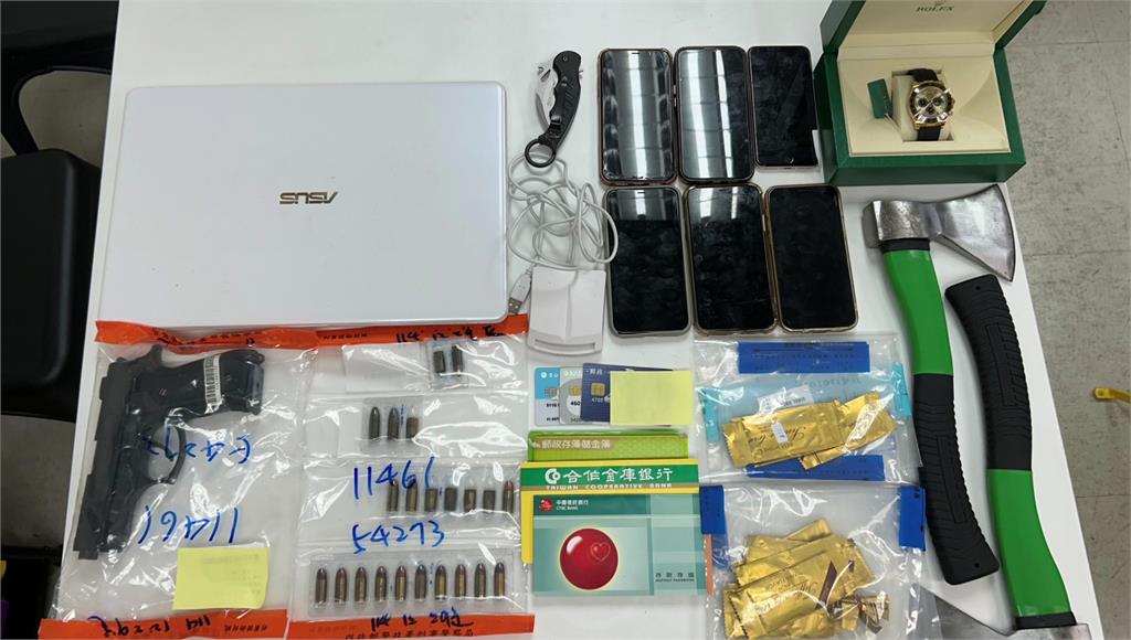 警破獲首宗eATM試卡集團！多人受害財損逾2千萬 擁槍毒吸收少年涉詐