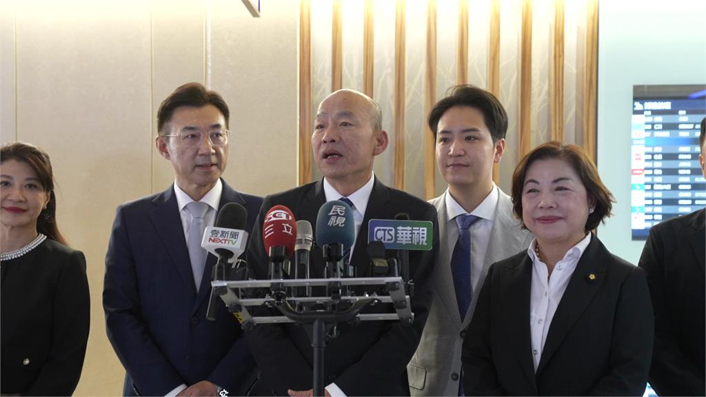 韓國瑜率團訪英法返國 證實歐洲智庫關心軍購、川習會