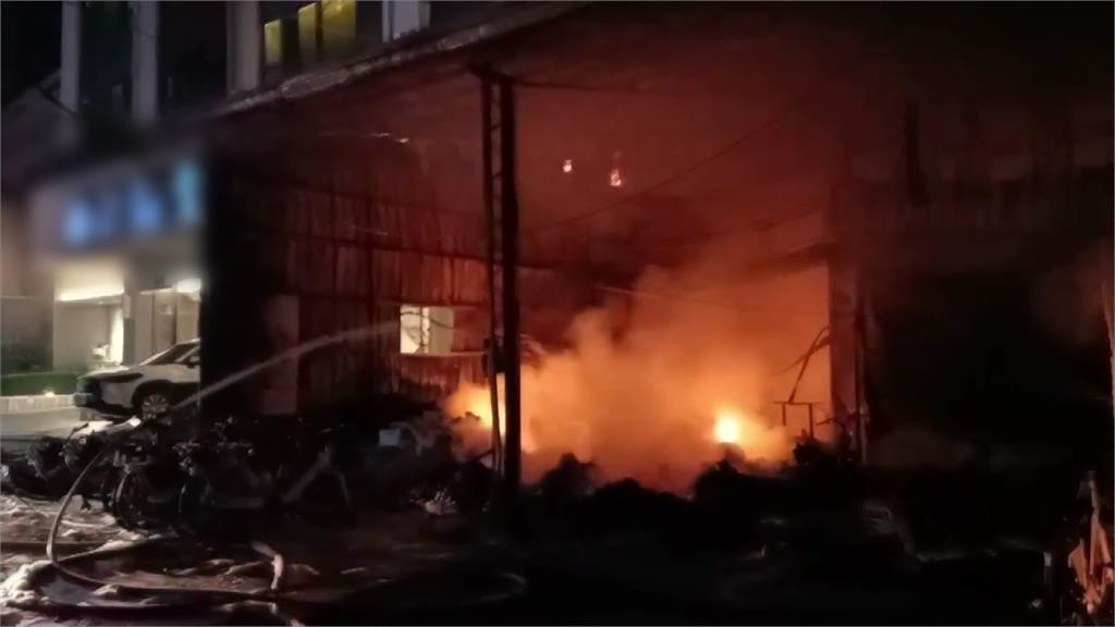 工廠竄火傳爆炸聲 波及隔壁旅館疏散15人